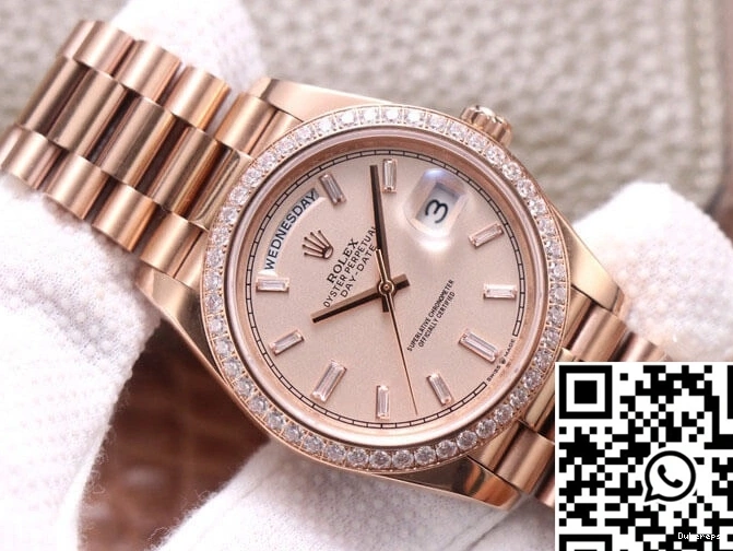 Diamond EW M228345RBR-0007 Rolex Factory Sundust Day-Date Dial 0505